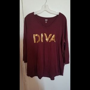 Diva Long Sleeve T-shirt
